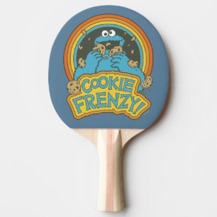 Vintage Cookie Monster  Koekje Frenzy Tafeltennisbatje