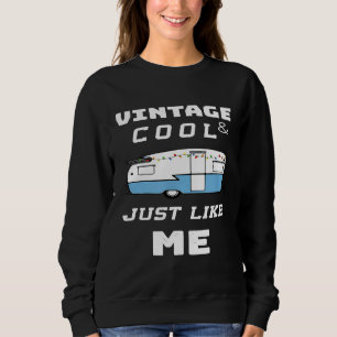 Vintage Cool Net Als Mij Shasta Retro Camper Trein Trui
