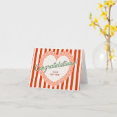 Vintage coquette Felicitaties Kaart (Gele Bloem)
