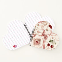 Vintage Coquette Roze Strik en Kersen Esthetisch H