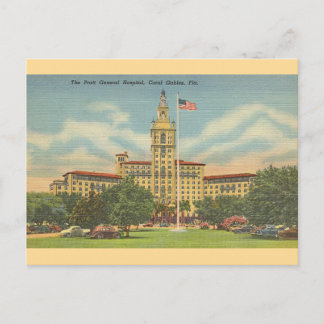 Vintage Coral Gables Florida Briefkaart