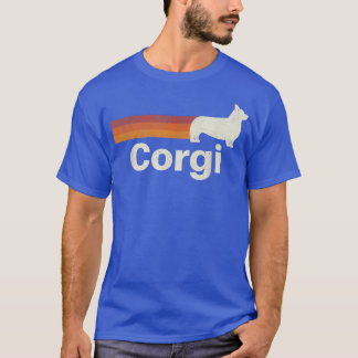Vintage Corgi Retro mam T-shirt