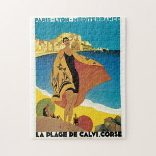 Vintage Corsica, reisbureau Legpuzzel