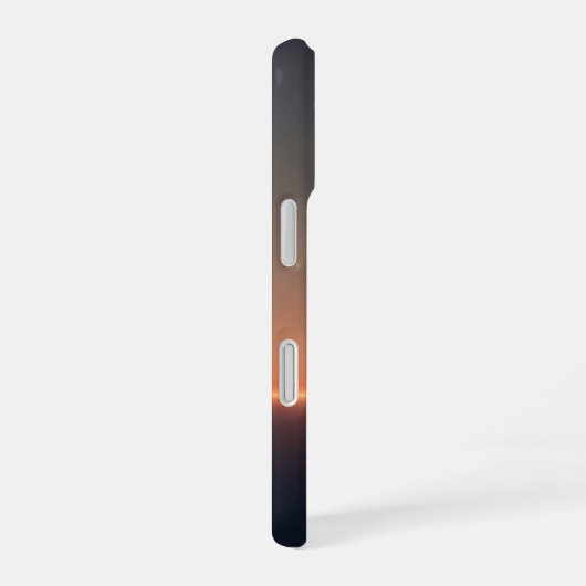 Vintage Cosmic Sunset iPhone 16 Hoesje (Rechterkant)