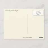 Vintage Cosmos Bouquet Briefkaart (Achterkant)