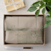 Vintage Cottage Bloemendecoupe Papier (Geschenk)