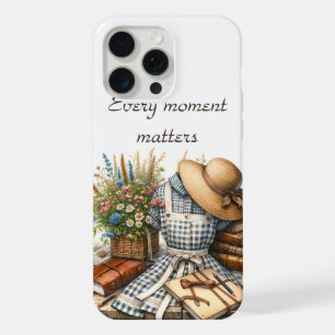 Vintage Cottage core picknicken iPhone 15 Pro Max Case