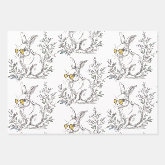 Vintage cottage Forest Inpakpapier Vel (Voorkant 3)