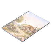 Vintage Cottage Spiral Photo Notebook Notitieboek (Linkerzijde)
