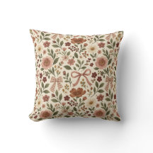 Vintage Cottagecore Bloem Boog Stof | Romantisch