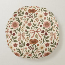 Vintage Cottagecore Bloem Boog Stof | Romantisch