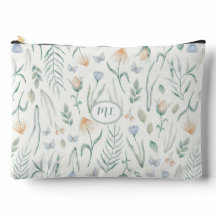Vintage Cottagecore Botanisch Herbarium Monogram