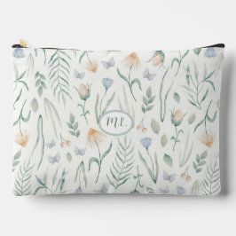 Vintage Cottagecore Botanisch Herbarium Monogram Etui