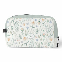 Vintage Cottagecore Botanisch Herbarium Monogram