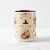 Vintage cottagecore mok (Midden)