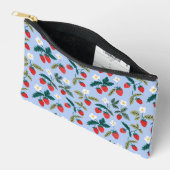 Vintage Cottagecore Strawberry Pattern Etui (Open)