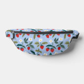Vintage Cottagecore Strawberry Pattern Heuptasje (Liggend)