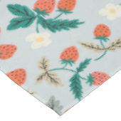 Vintage Cottagecore Strawberry Pattern Tafelkleed (Gekanteld)