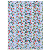 Vintage Cottagecore Strawberry Pattern Tafelkleed (Voorkant)