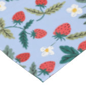 Vintage Cottagecore Strawberry Pattern Tafelkleed (Gekanteld)