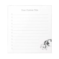Vintage Cottagecore Varken LineArt Minimalistische