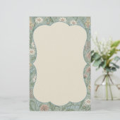Vintage Cottagecore Wilde Bloemen  Briefpapier (Staand voorkant)