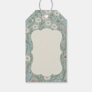 Vintage Cottagecore Wilde Bloemen Cadeaulabel