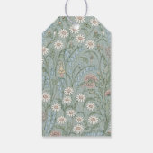 Vintage Cottagecore Wilde Bloemen Cadeaulabel (Achterkant)