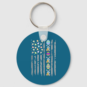 Vintage cottontail's candy co paashaas paasfeest sleutelhanger