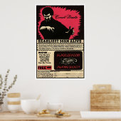 Vintage Count Dante Ad Poster (Keuken)