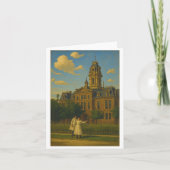 Vintage Couthouse Bedankkaart (Voorkant)