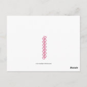 Vintage Cowboy & Cowgirl Briefkaart Valentijn 1950 (Achterkant)