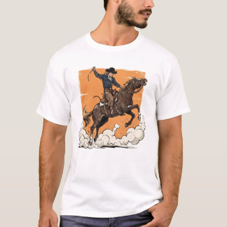 Vintage Cowboy Paard T-Shirt
