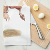 Vintage Cowboy Theedoek (Quarter Fold)