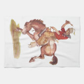 Vintage Cowboy Theedoek (Horizontaal)