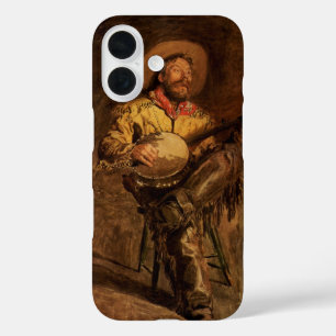 Vintage Cowboy Zingt door Thomas Eakins iPhone 16 Hoesje