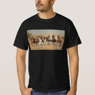 Vintage Cowboys, A Dash For Timber van Remington T-shirt