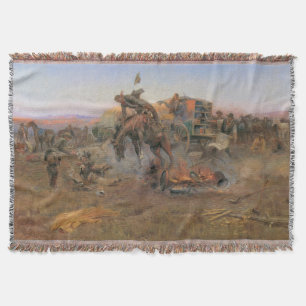 Vintage Cowboys, Camp Cook's Trouble van CM Russel Deken
