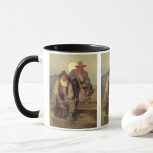 Vintage Cowboys, De betaalfase door NC Wyeth Mok