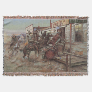 Vintage Cowboys, In Without Knocking door CM Russe Deken
