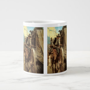 Vintage Cowboys, The Admirable Outlaw door NC Wyet Grote Koffiekop