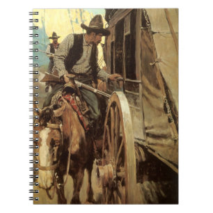 Vintage Cowboys, The Admirable Outlaw door NC Wyet Notitieboek