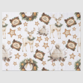 Vintage Cozy Christmas Tissuepapier