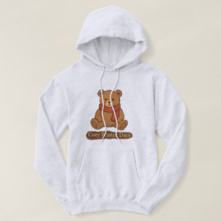 Vintage Cozy Winter Bear Hoodie