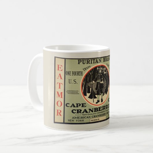 Vintage Cranberries Mok (Voorkant links)