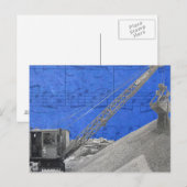 Vintage Crane Operator Northwest Crane Briefkaart (Voorkant / Achterkant)