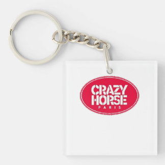 Vintage Crazy Horse Paris Cabaret Badge Clipart Sleutelhanger