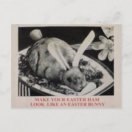 Vintage Creepy Food, Briefkaart