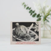 Vintage Creepy Food, Briefkaart (Staand voorkant)