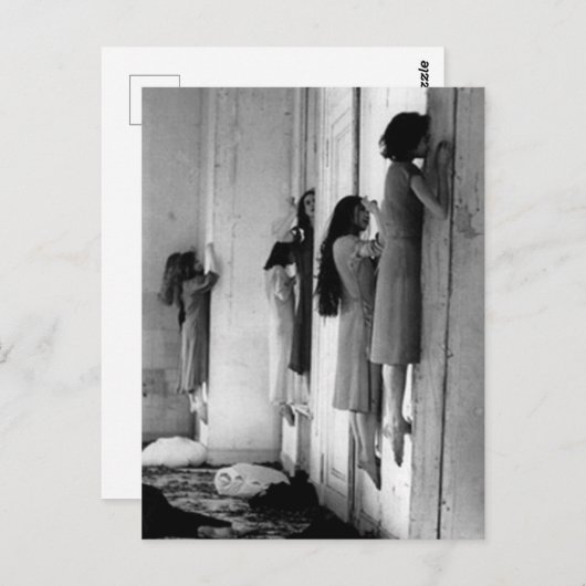 Vintage Creepy heeft Briefkaart (Voorkant / Achterkant)